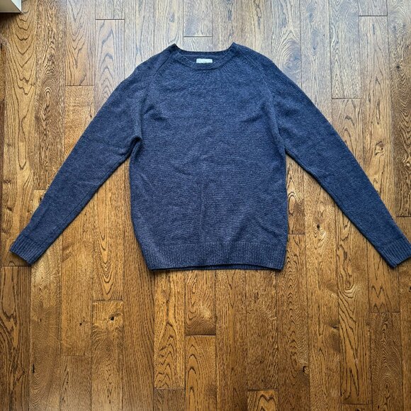 Huckberry Wills Speckled Merino Wool Crewneck Sweater Size Large Classic - Picture 1 of 9